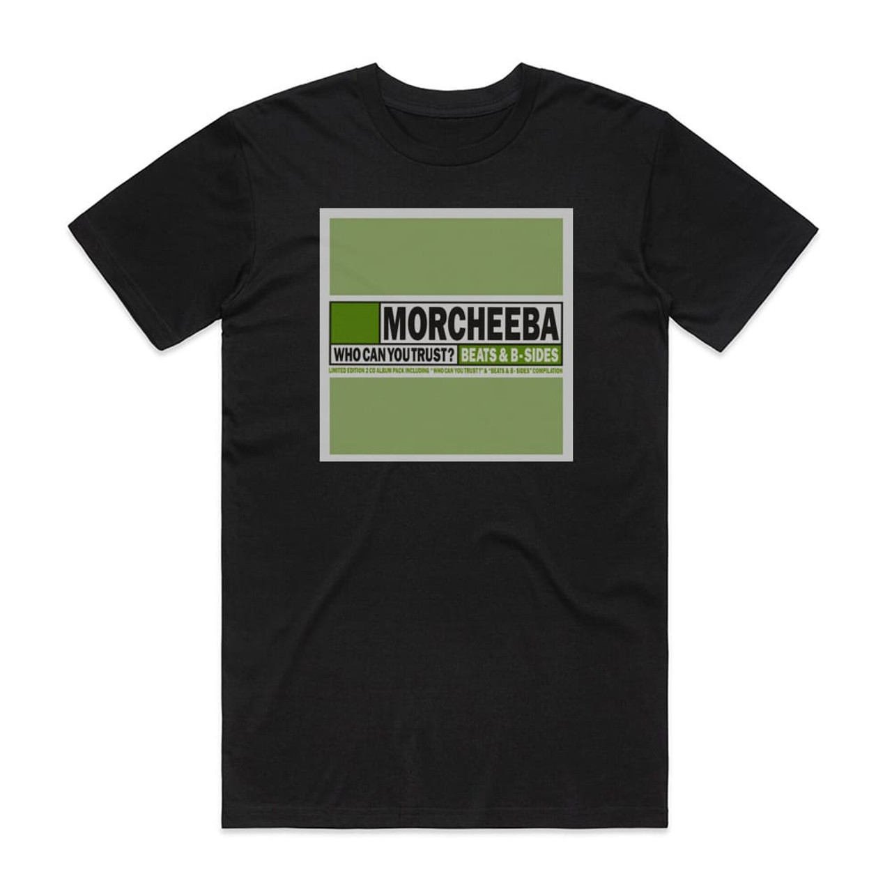 Morcheeba Beats B Sides Album Cover T Shirt Black