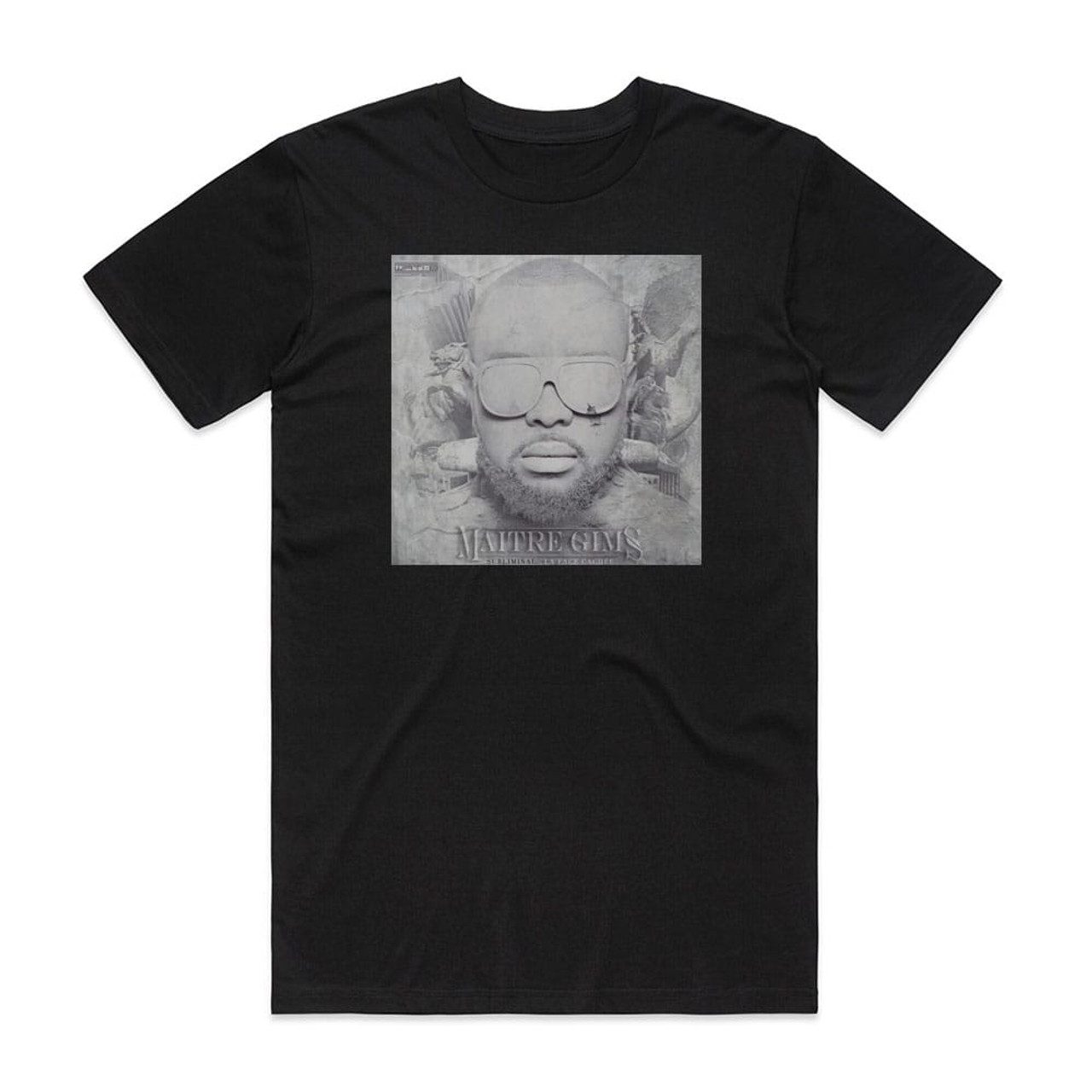 Maitre Gims Subliminal 2 Album Cover T Shirt Black