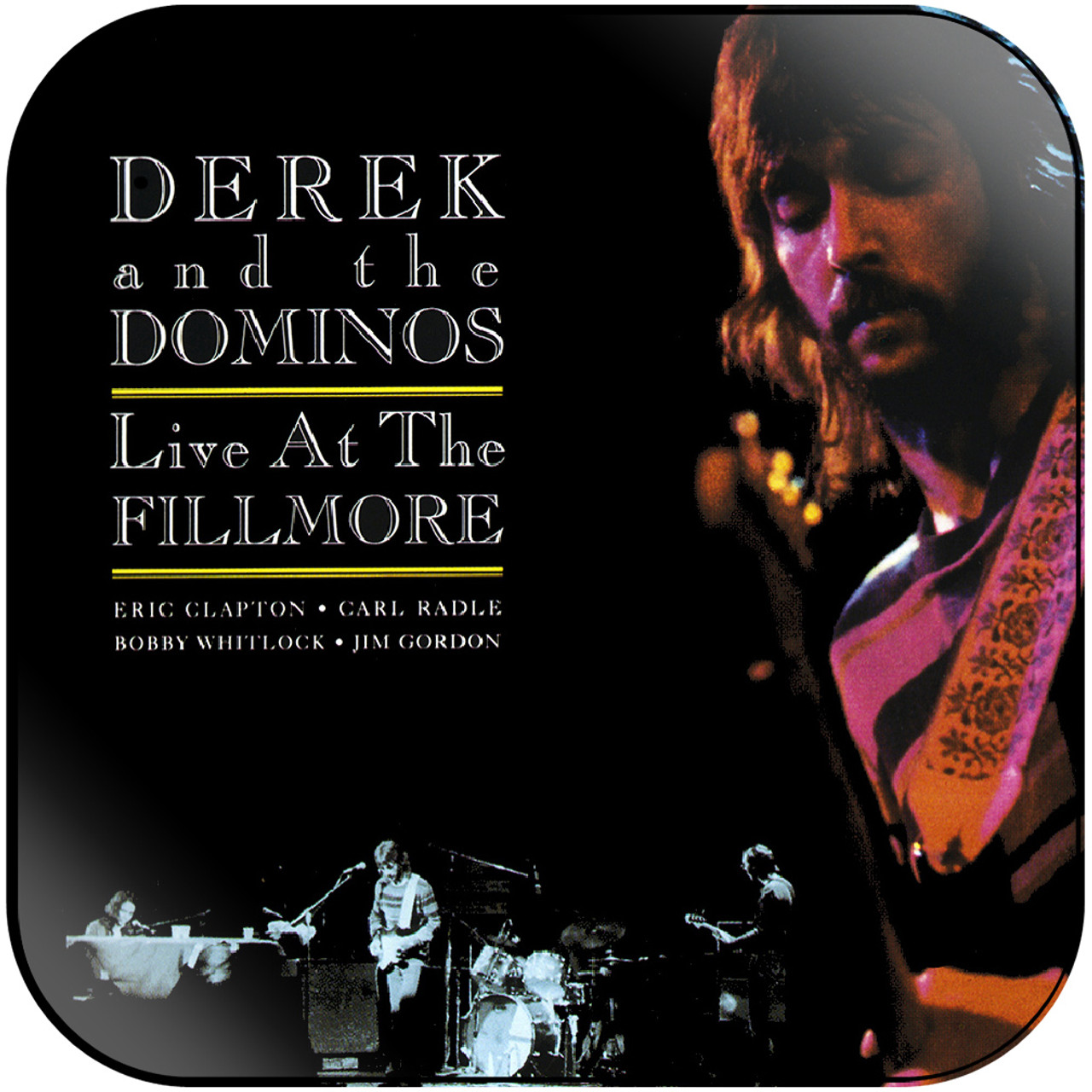 Derek and the Dominos - Live At The Fillmore Album Cover Sticker