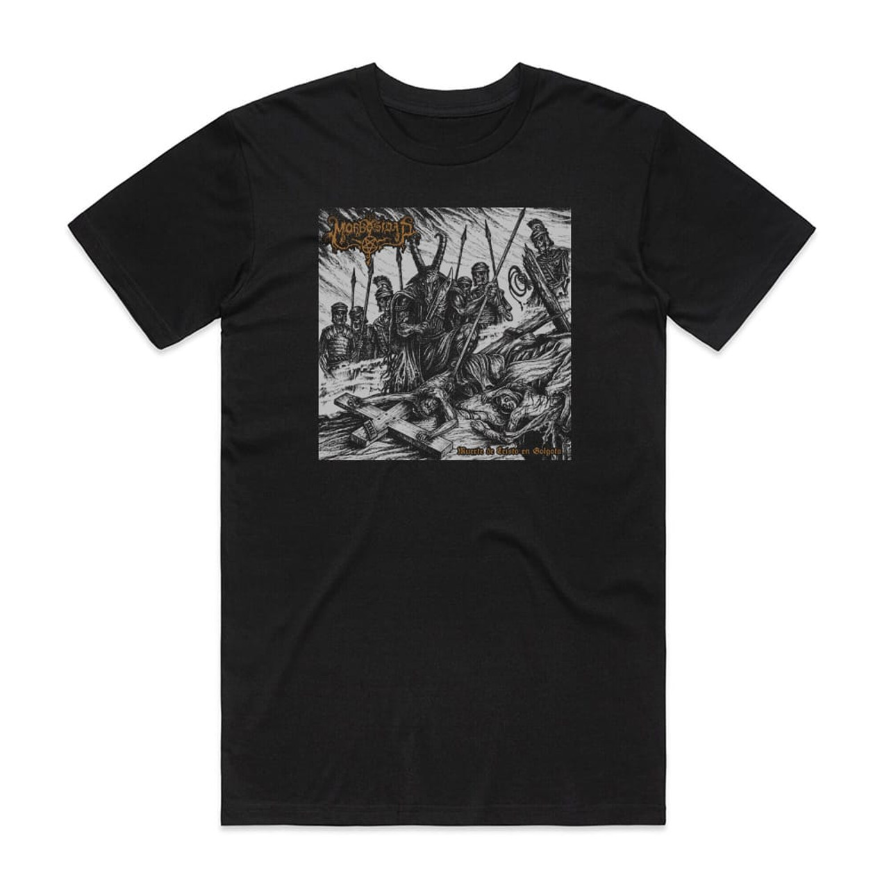 Morbosidad Muerte De Cristo En Golgota Album Cover T-Shirt Black