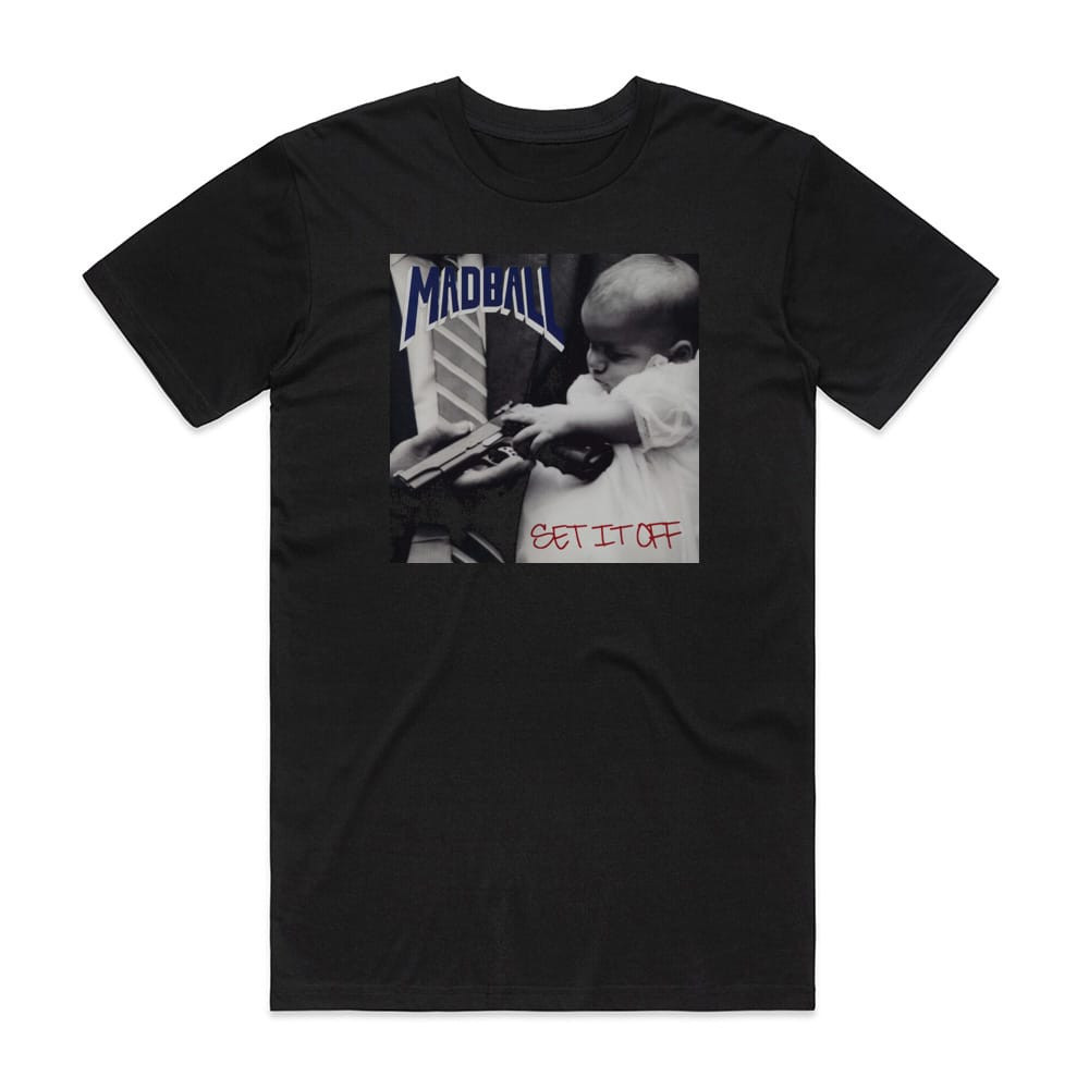 Madball Set It Off Album Cover T-Shirt Black
