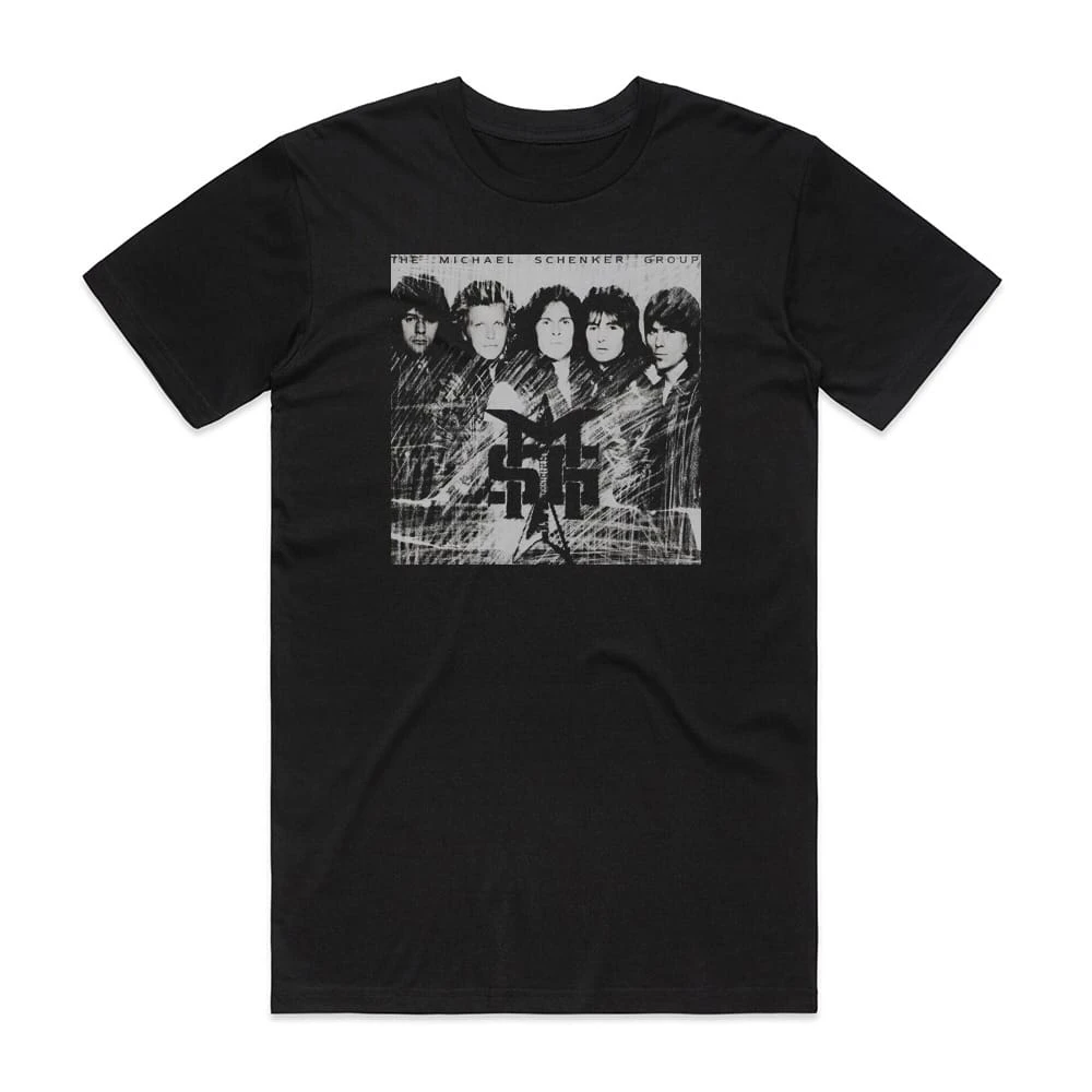 Michael Schenker Group Msg Album Cover T-Shirt Black