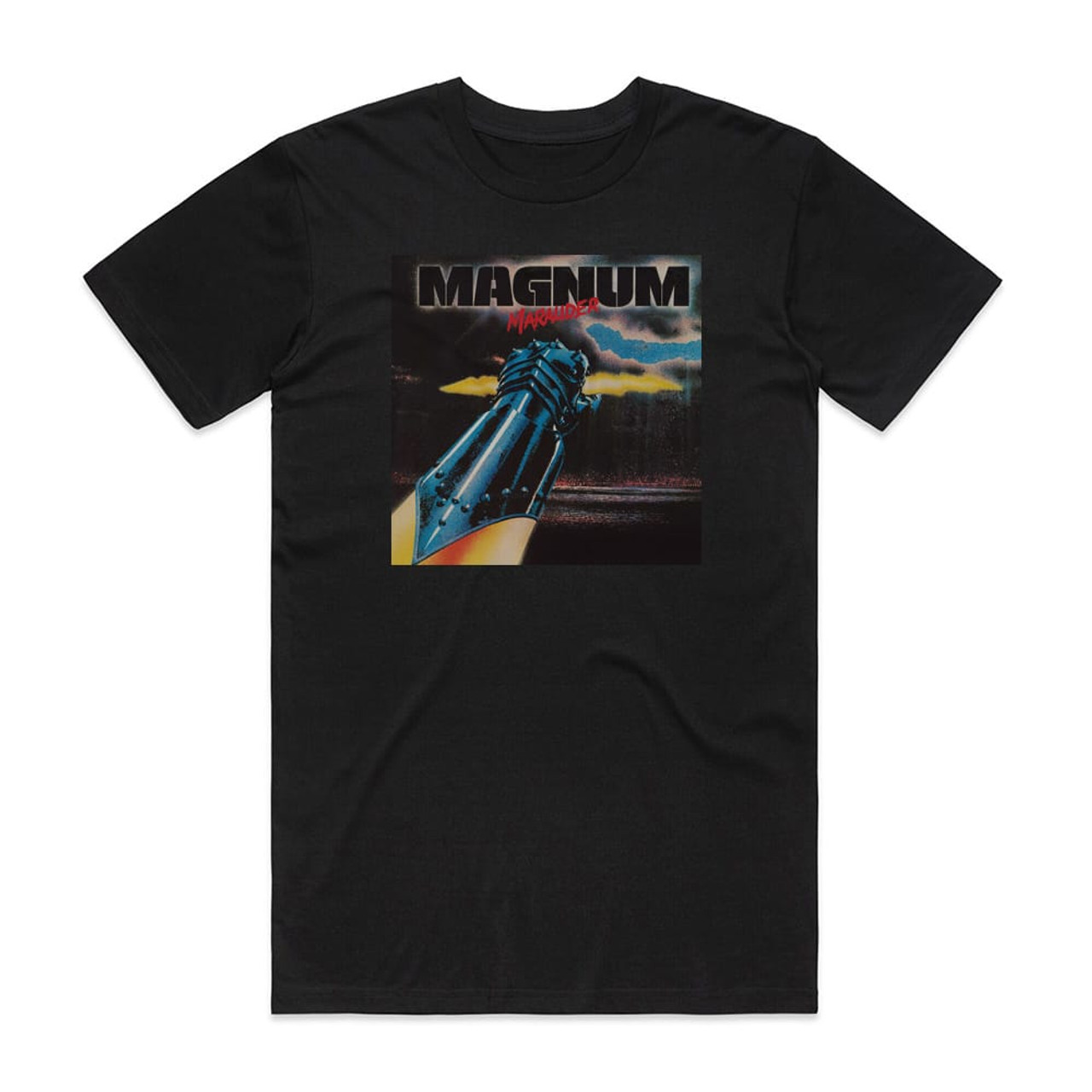 Magnum Marauder Album Cover T-Shirt Black