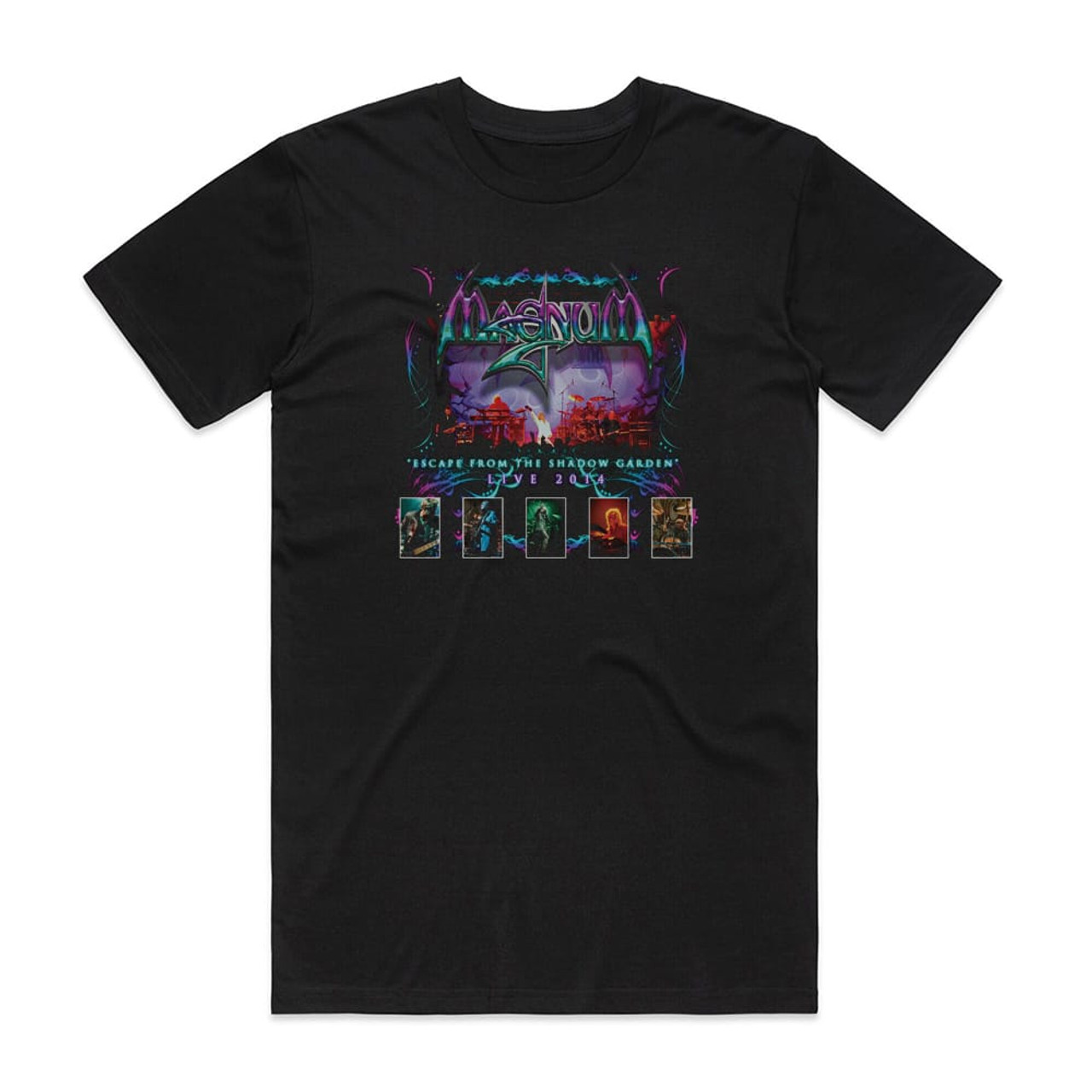 Magnum Escape From The Shadow Garden Live 2014 Album Cover T-Shirt