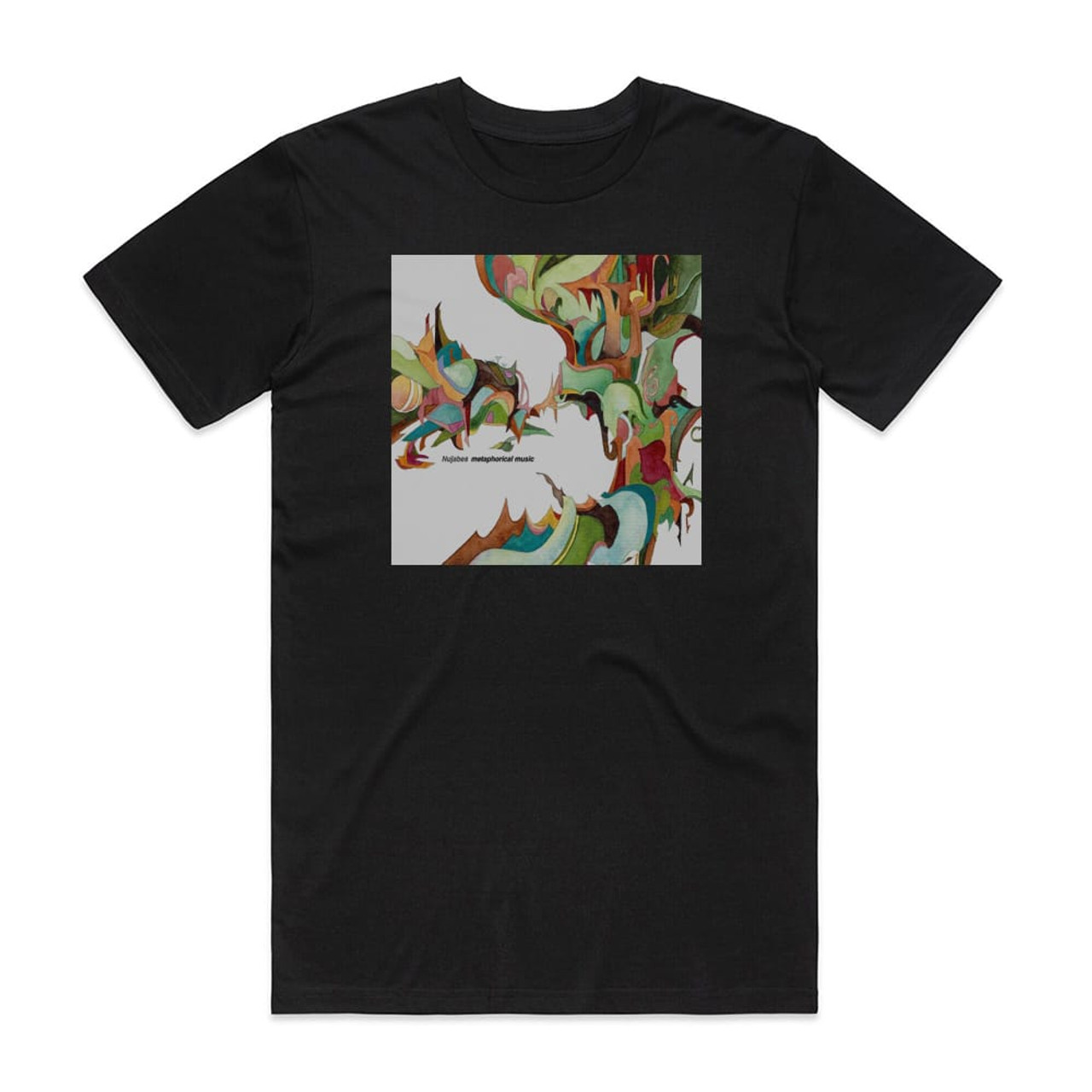 Nujabes Metaphorical Music 1 Album Cover T-Shirt Black