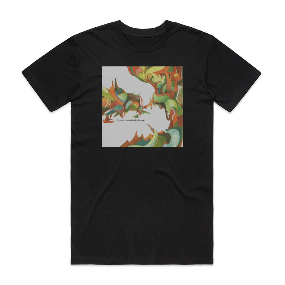 Nujabes Metaphorical Music Album Cover T-Shirt Black