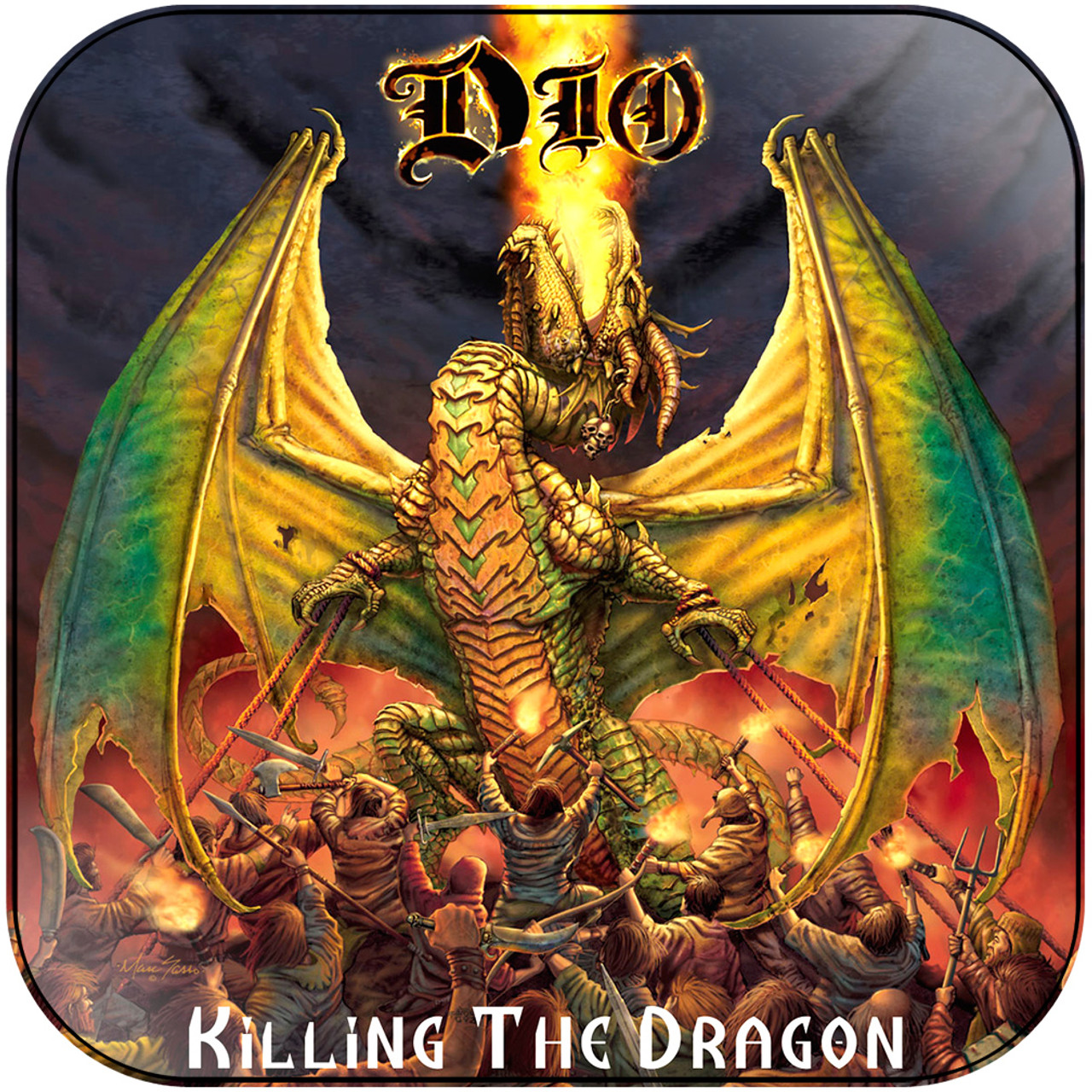 その他 Killing The Dragon [CD] Dio - Killing The Dragon (20th Anniversary)[Red/Orange Swirl