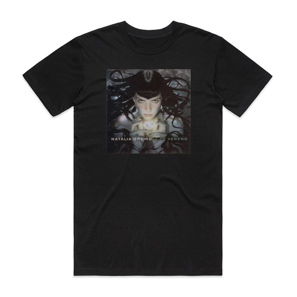 Natalia Oreiro Tu Veneno Album Cover T-Shirt Black