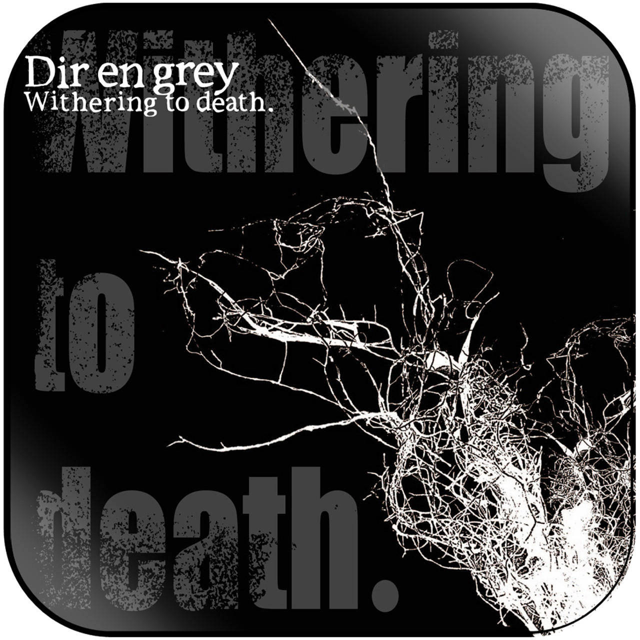 DIR EN GREY Withering To Death-2 Album Cover Sticker