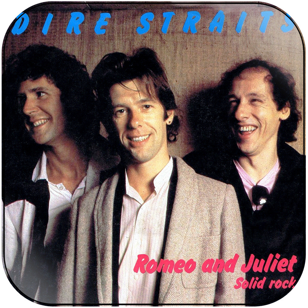 Dire Straits Romeo Juliet Solid Rock Album Cover Sticker