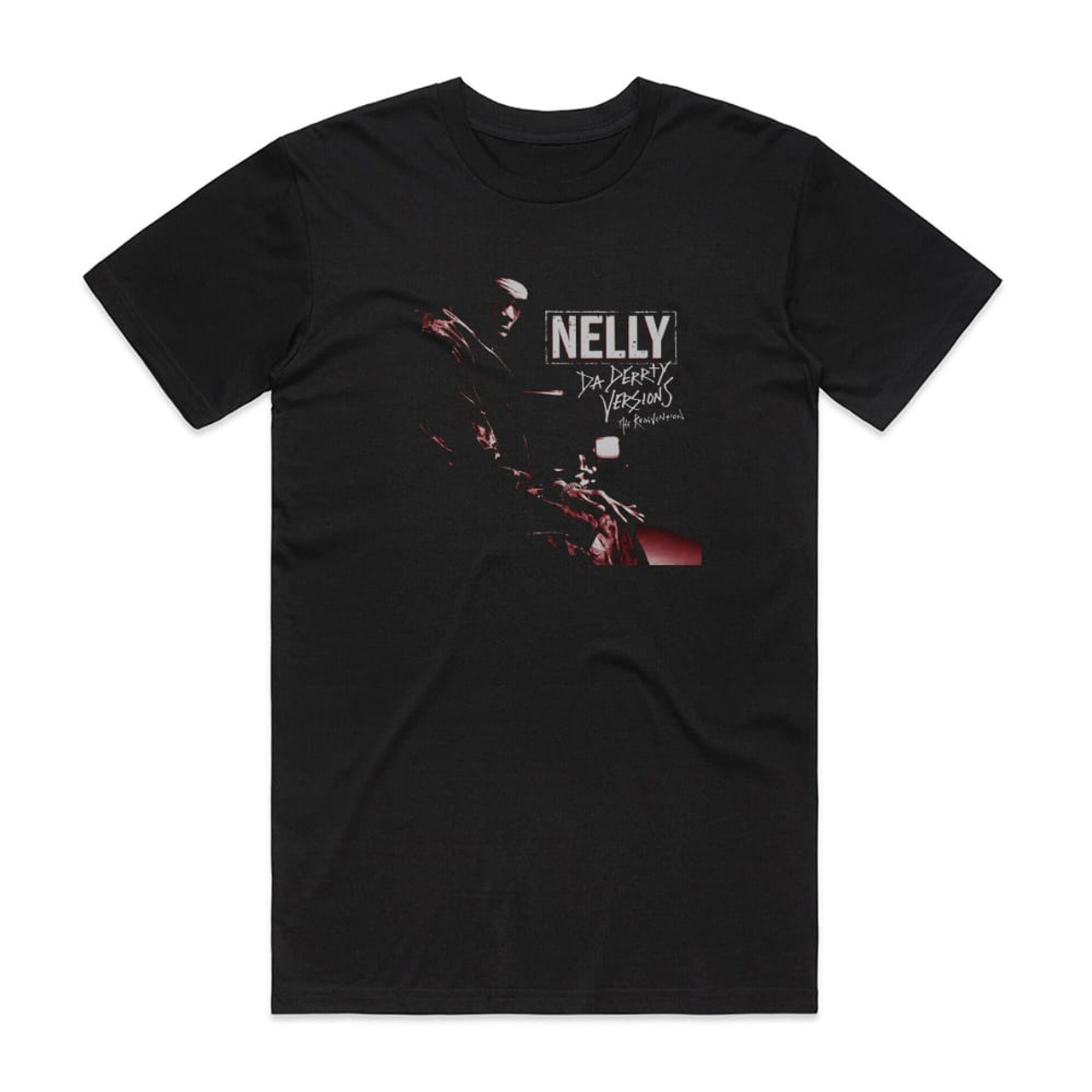 Nelly Da Derrty Versions The Reinvention Album Cover T-Shirt Black