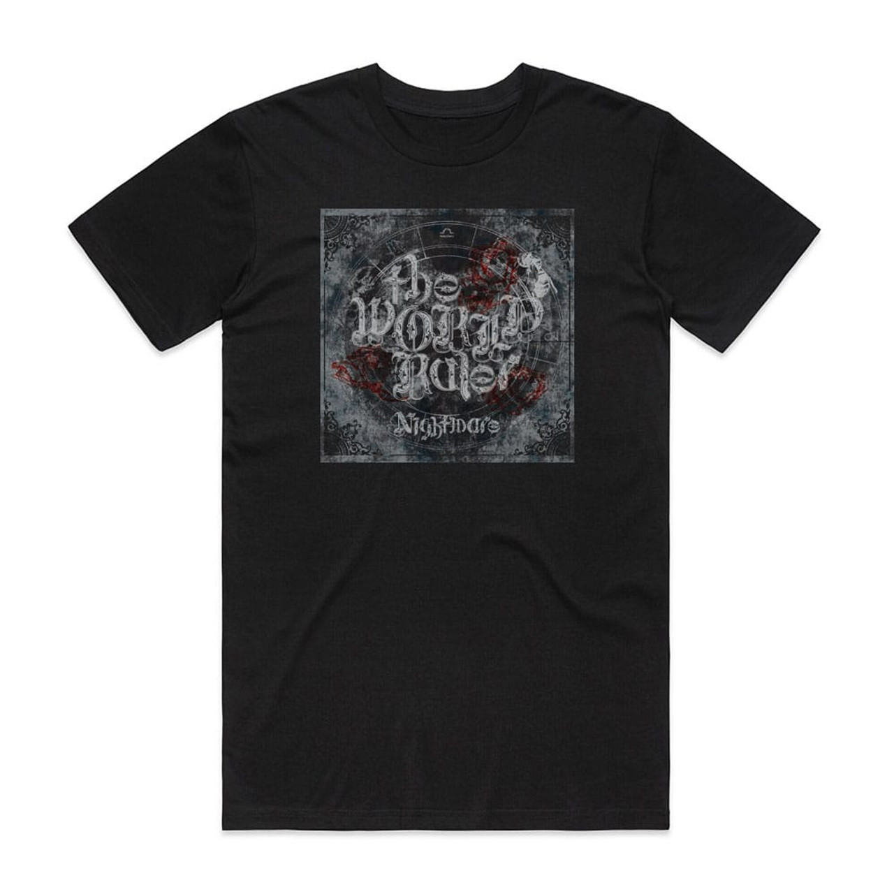 Nightmare The World Ruler Album Cover T-Shirt Black