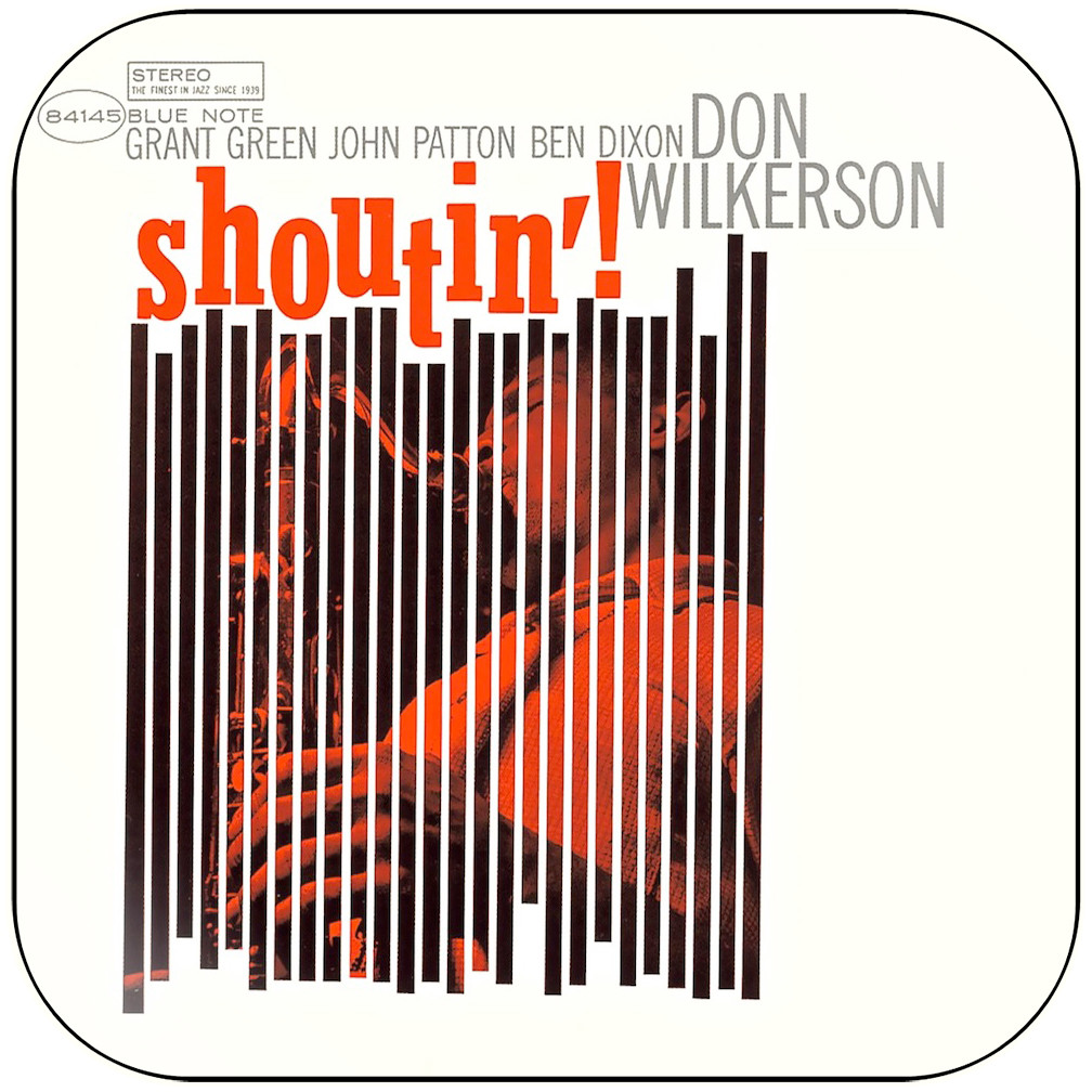 Don Wilkerson Shoutin Album Cover Sticker