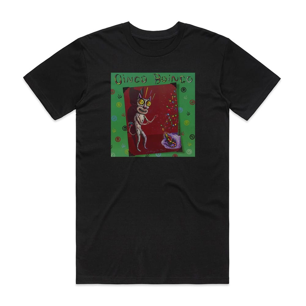 Oingo Boingo Nothing To Fear Album Cover T-Shirt Black