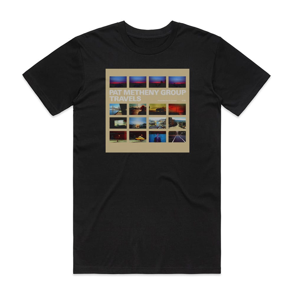 Pat Metheny Group We Live Here Album Cover T-Shirt White