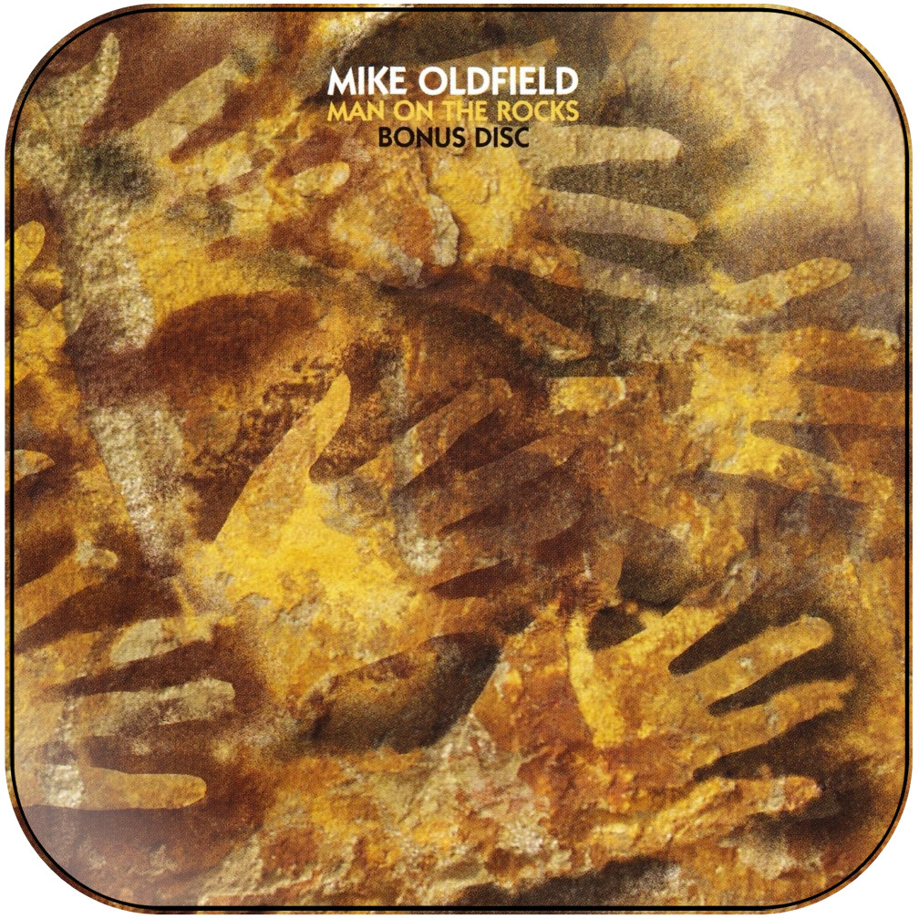 Mike Oldfield Man On The Rocks-1 Album Cover Sticker