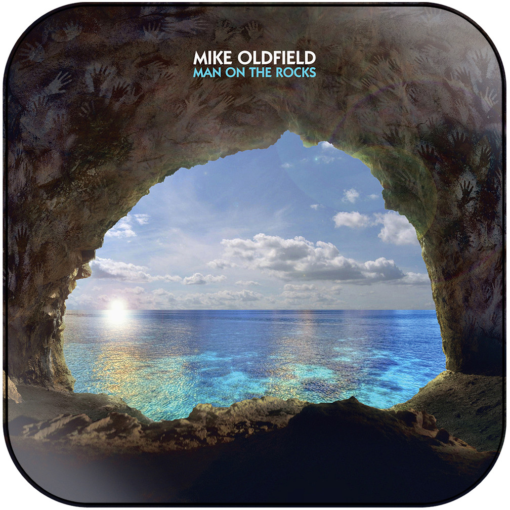 Mike Oldfield Man On The Rocks-2 Album Cover Sticker