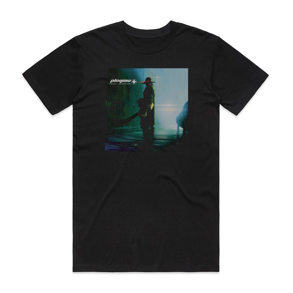 Pleymo Episode 2 Medecine Cake Album Cover T-Shirt Black