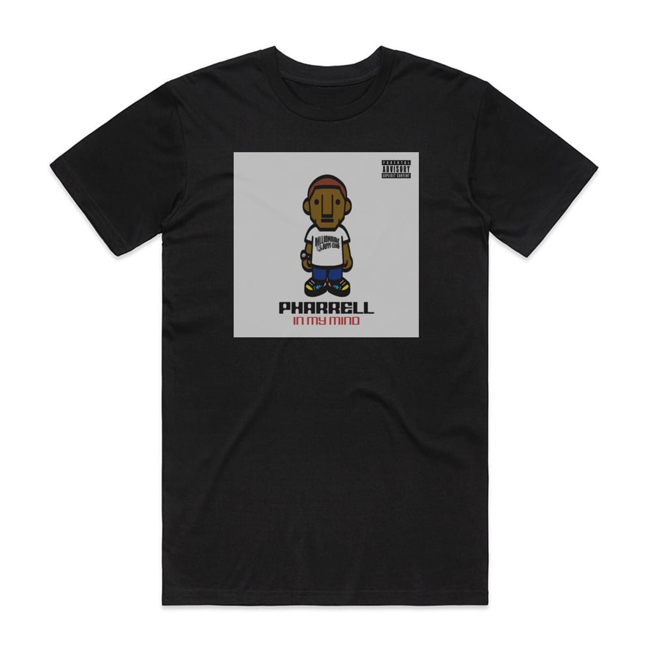 Pharrell Williams In My Mind Album Cover T-Shirt Black