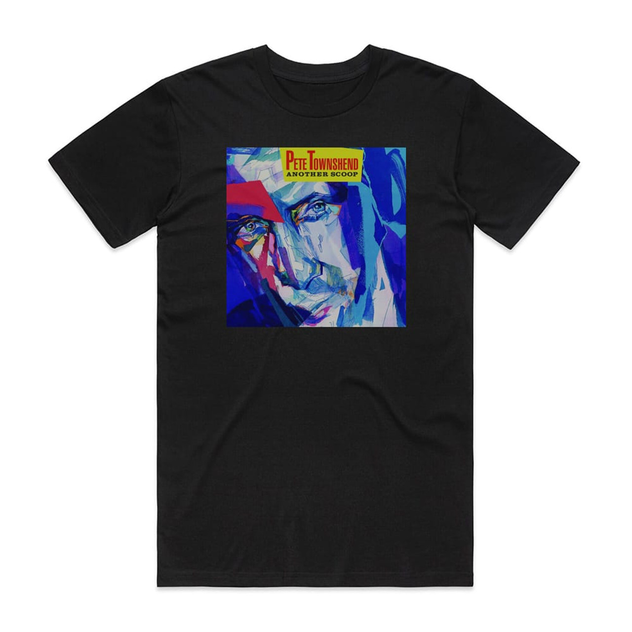 Pete Townshend Another Scoop Album Cover T-Shirt Black