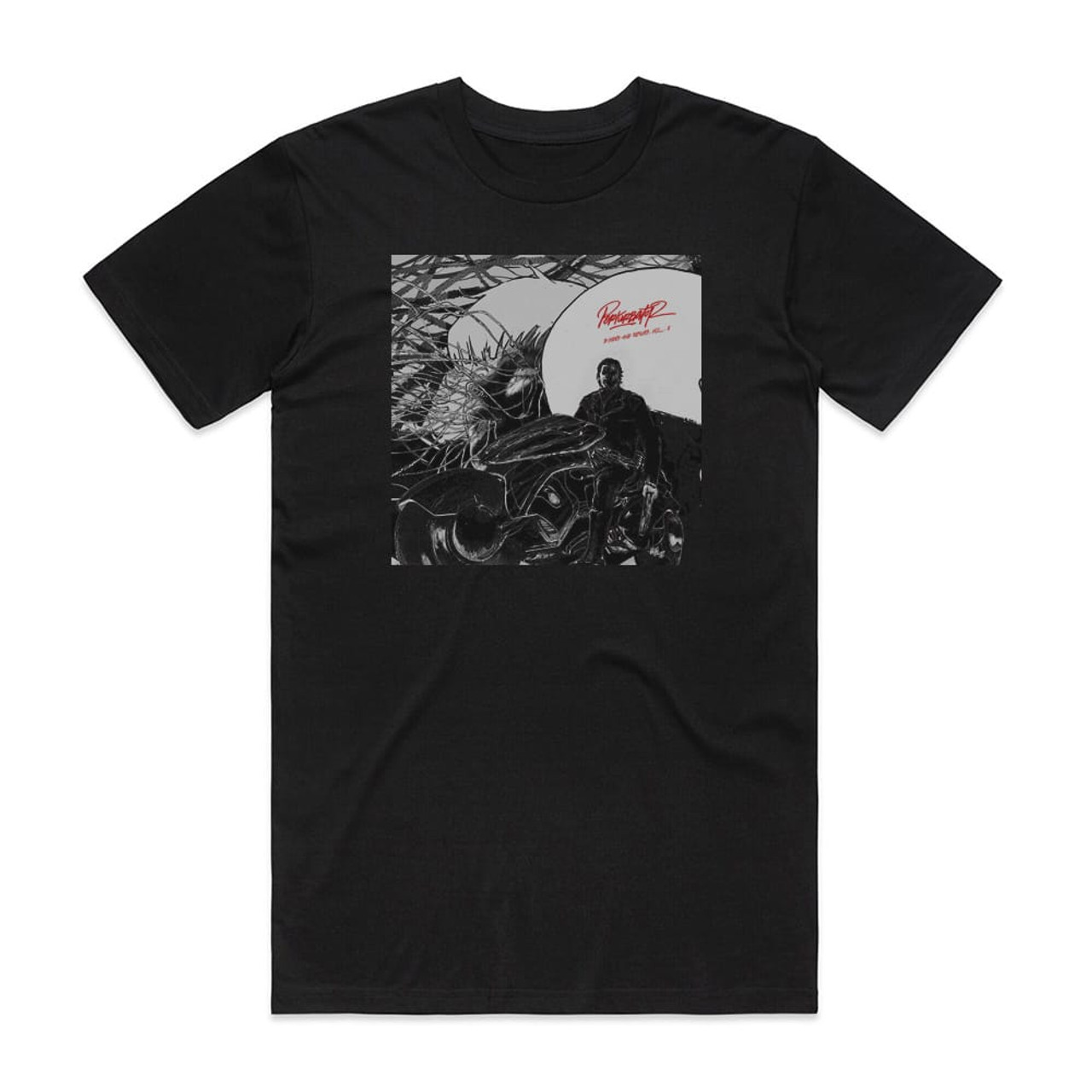 Perturbator B Sides And Remixes Vol Ii Album Cover T Shirt Black