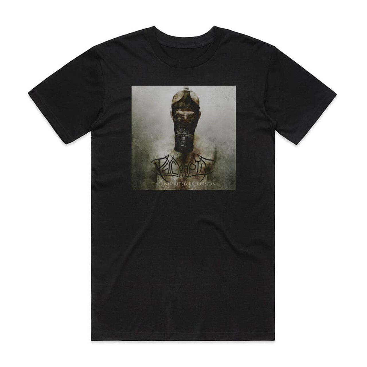 Psycroptic The Inherited Repression Album Cover T-Shirt Black