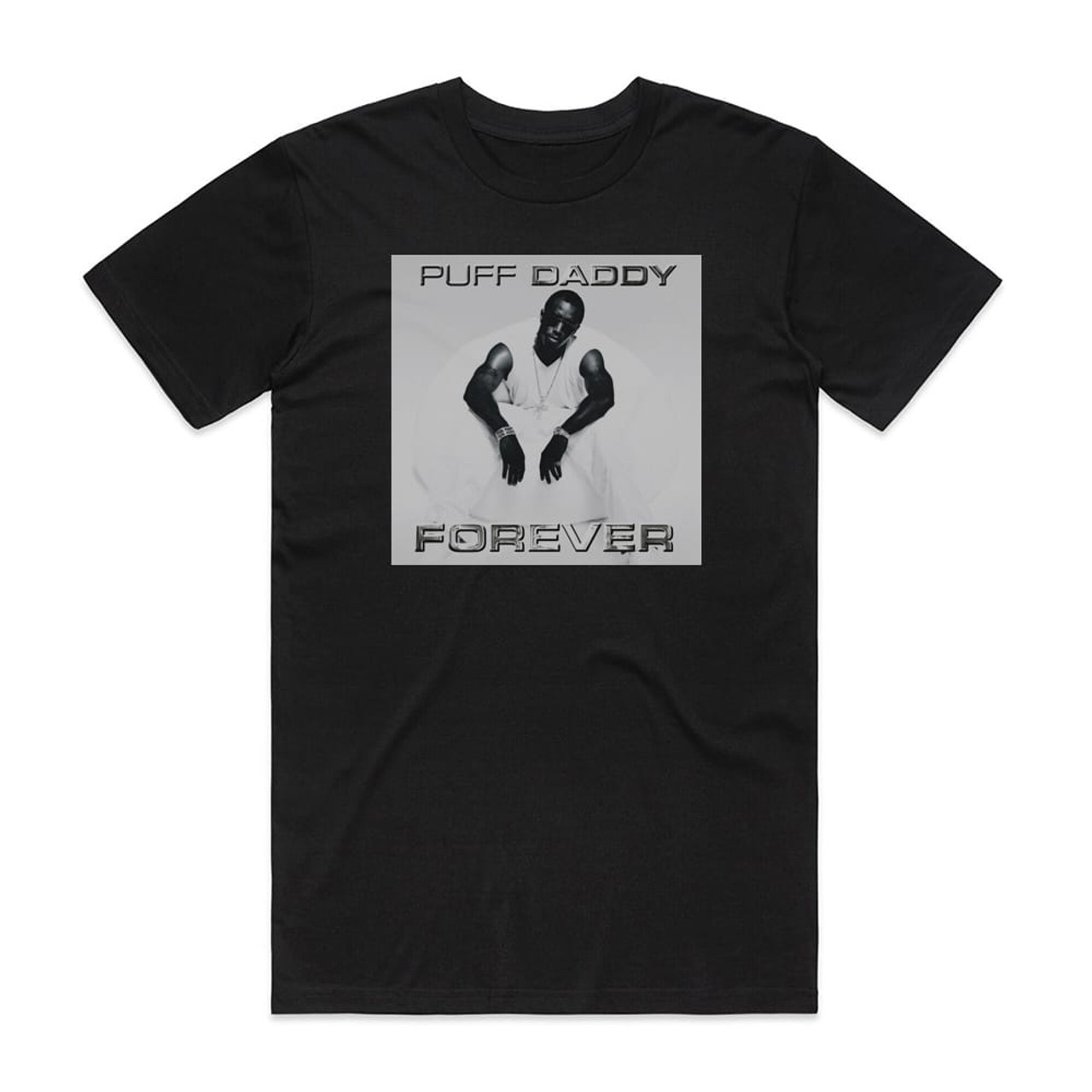 Puff Daddy Forever Album Cover T-Shirt Black