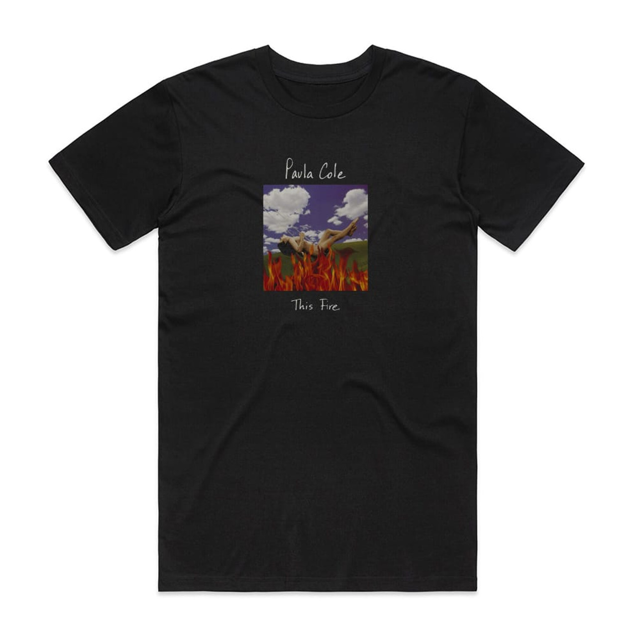 Paula Cole This Fire Album Cover T-Shirt Black