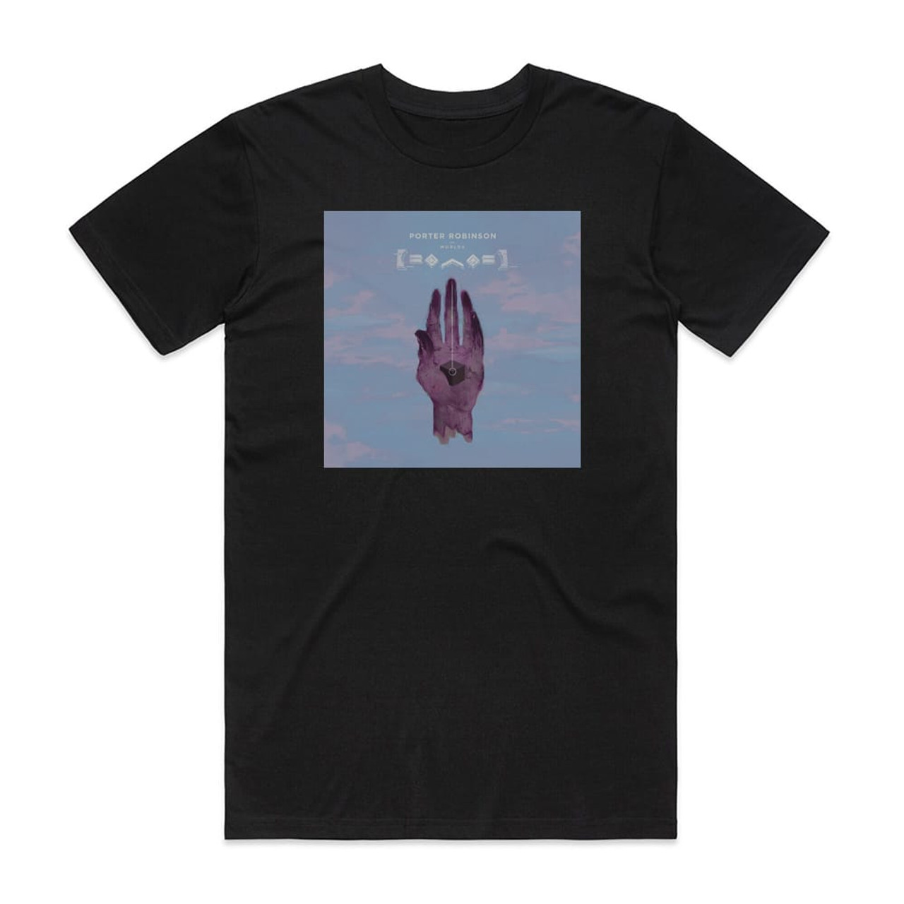 Porter Robinson Worlds Album Cover T-Shirt Black