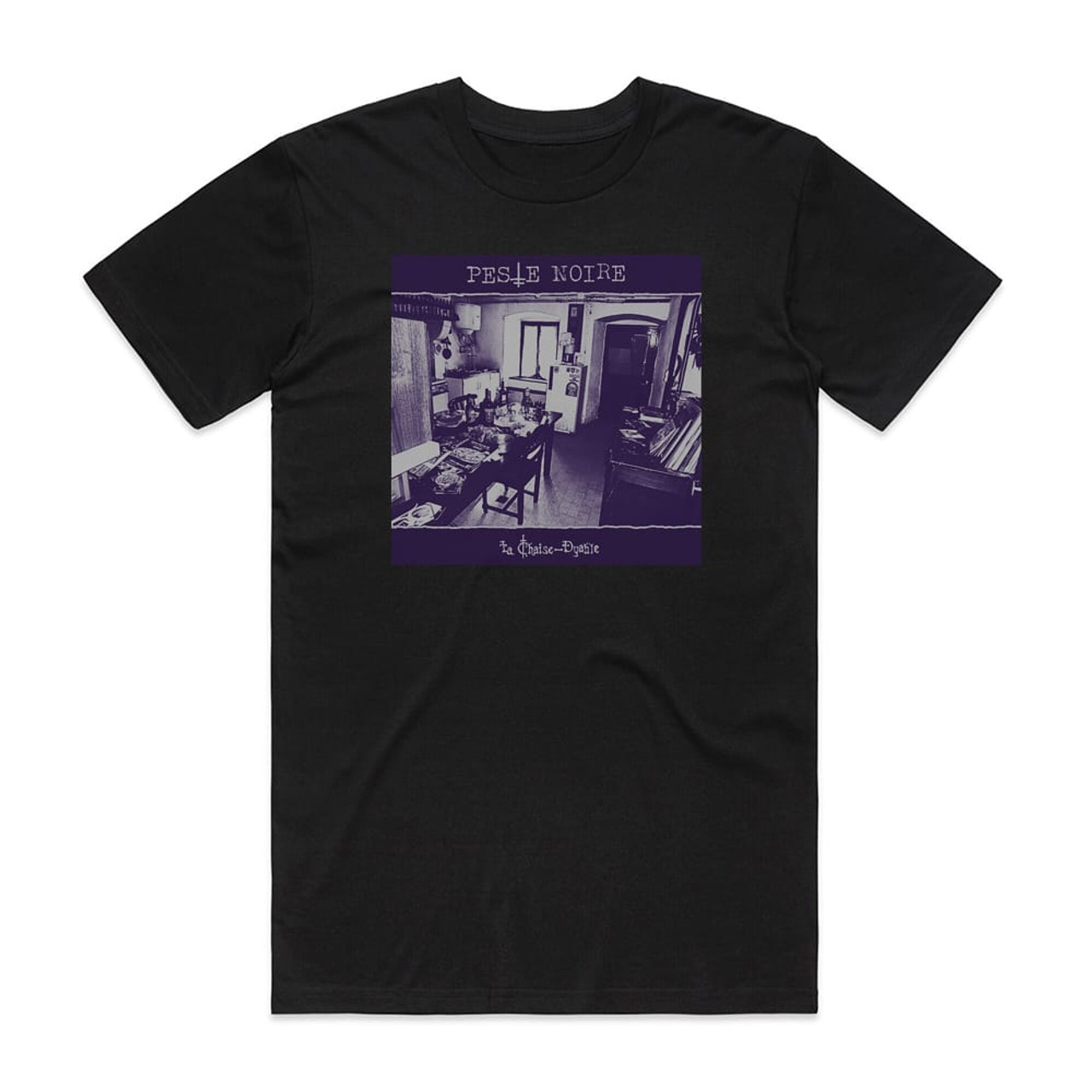 Peste Noire La Chaise Dyable Album Cover T-Shirt Black