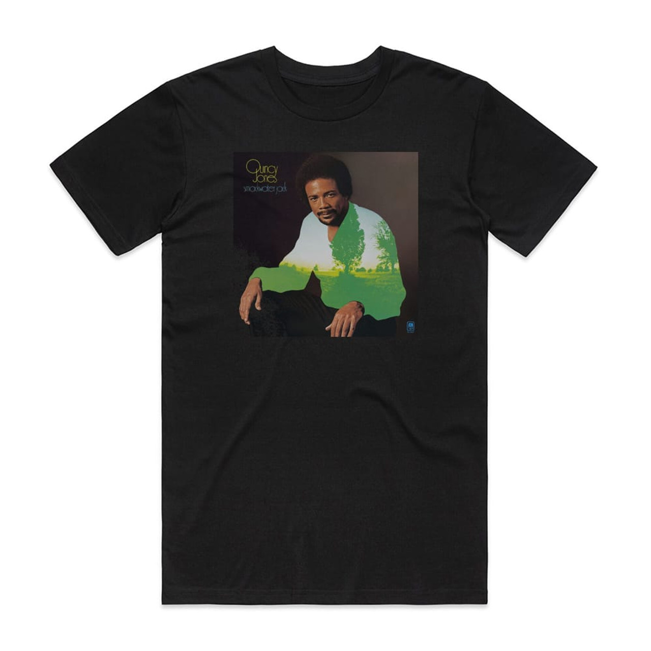 Quincy Jones Smackwater Jack Album Cover T-Shirt Black