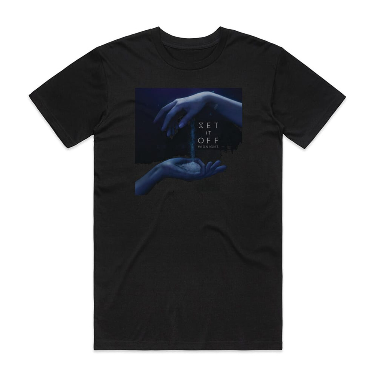Set It Off Midnight Album Cover T-Shirt Black