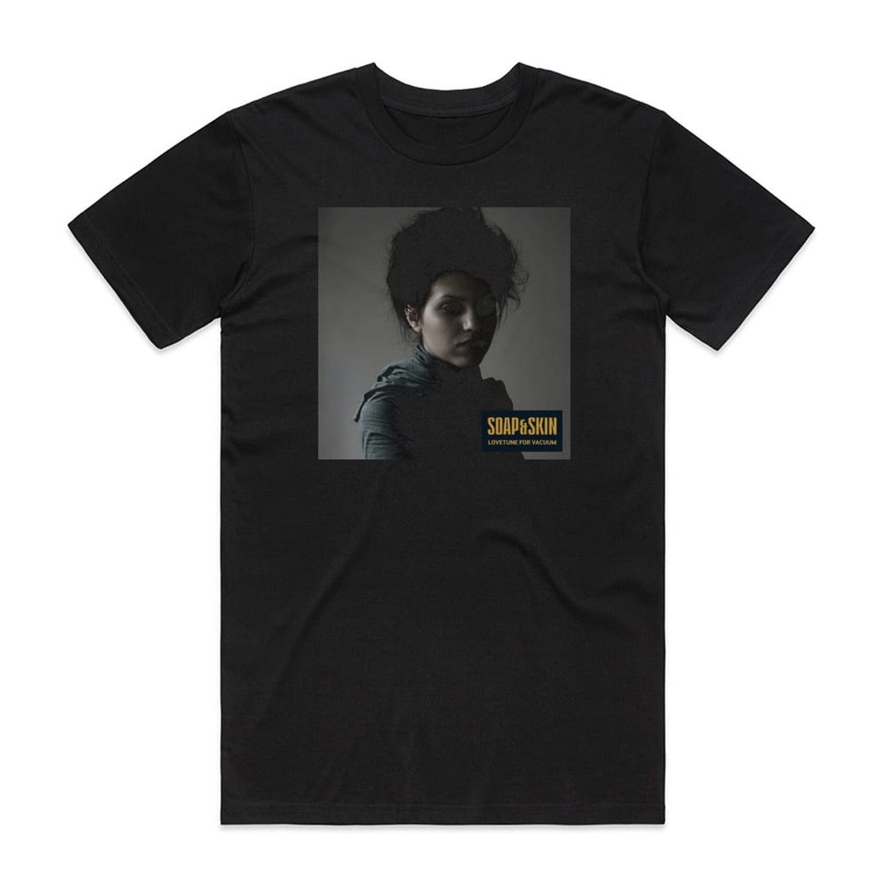 SoapandSkin Lovetune For Vacuum Album Cover T-Shirt Black