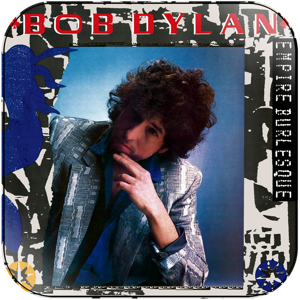 Bob Dylan Empire Burlesque Album Cover Sticker