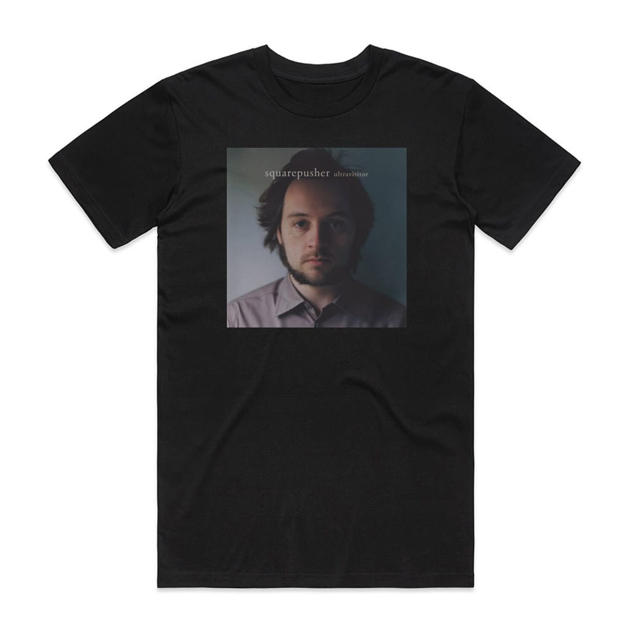 Squarepusher Ultravisitor Album Cover T-Shirt Black