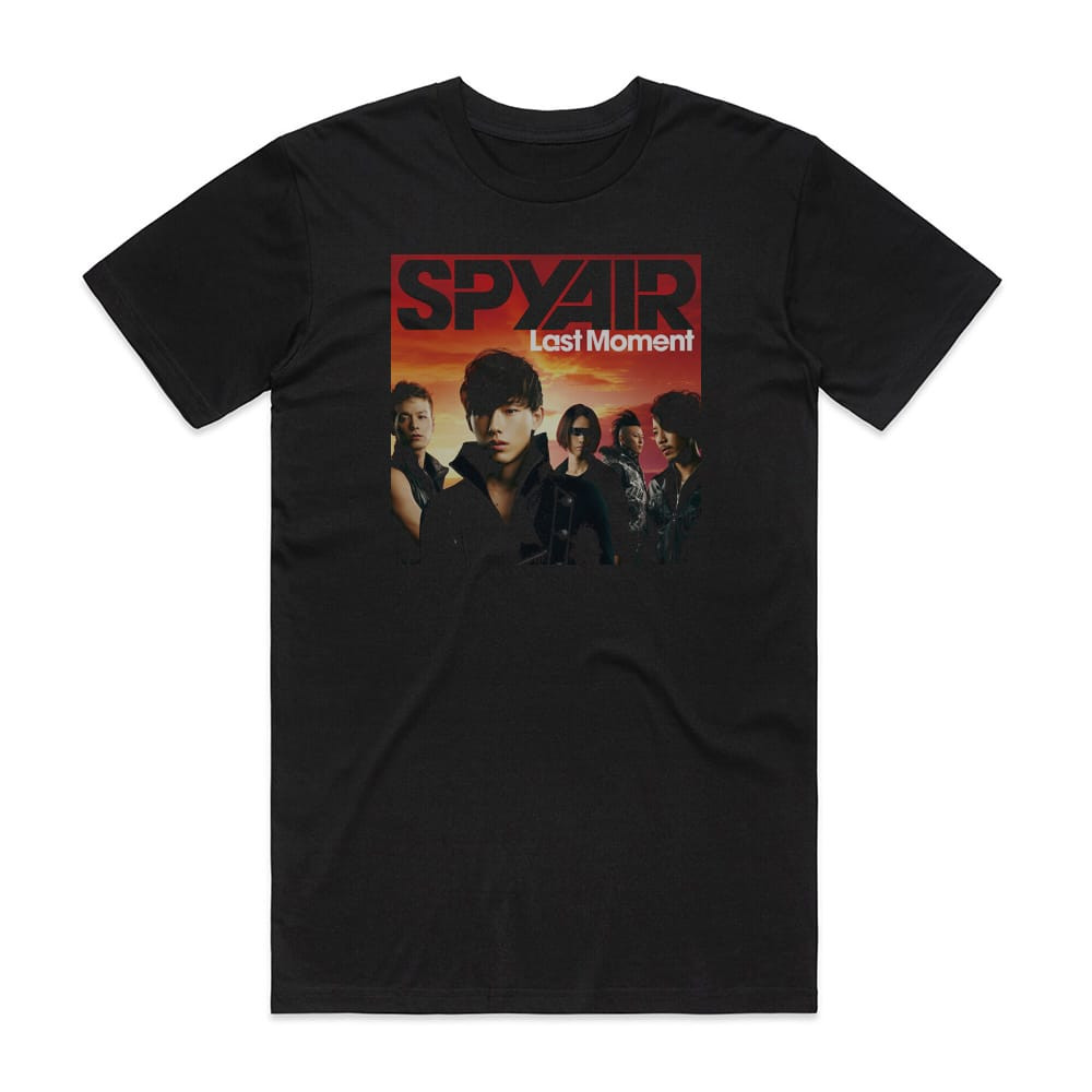 SPYAIR Last Moment Album Cover T-Shirt Black