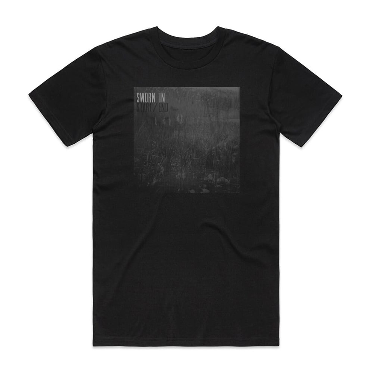 Sworn In Startend Album Cover T-Shirt Black