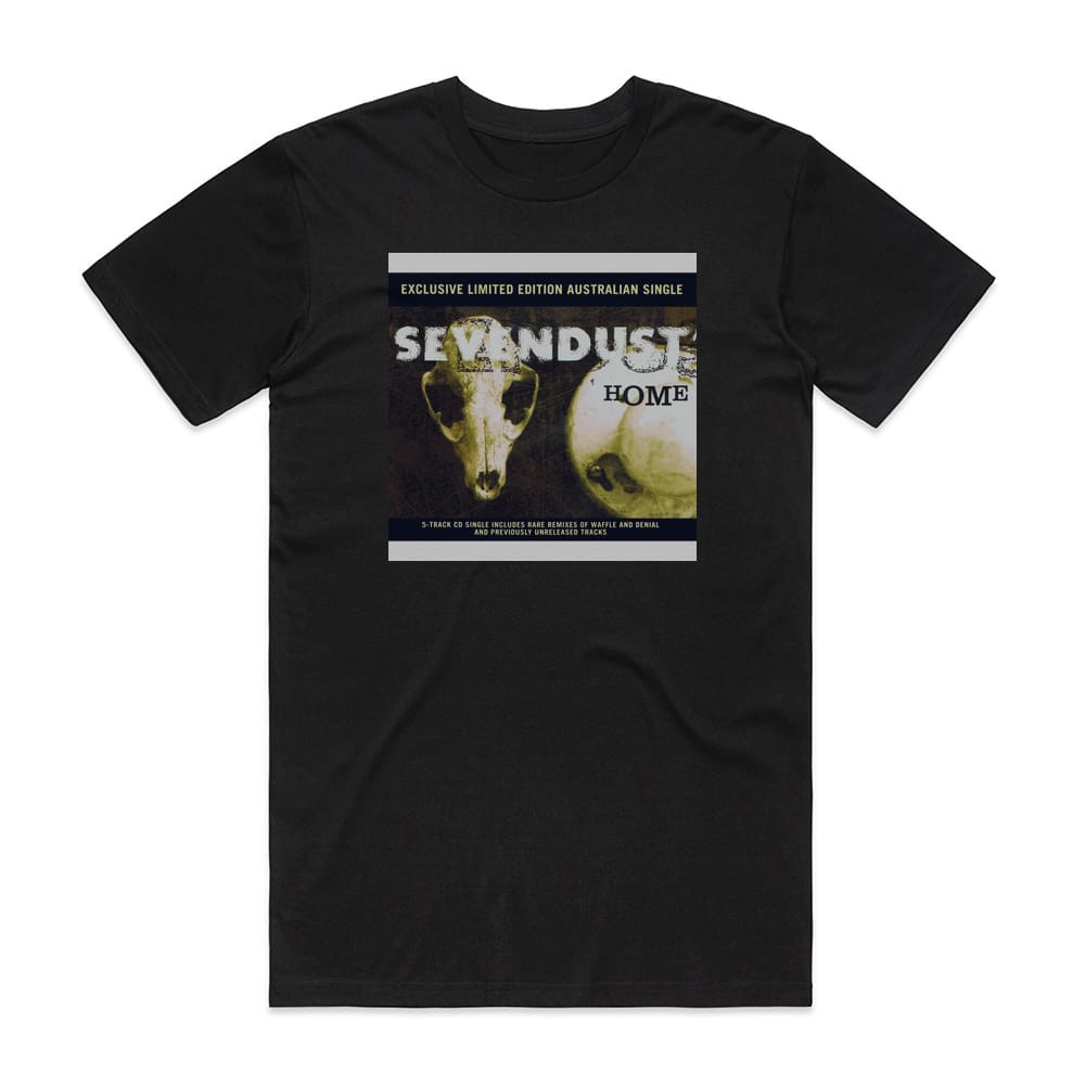 Sevendust Home 2 Album Cover T-Shirt Black
