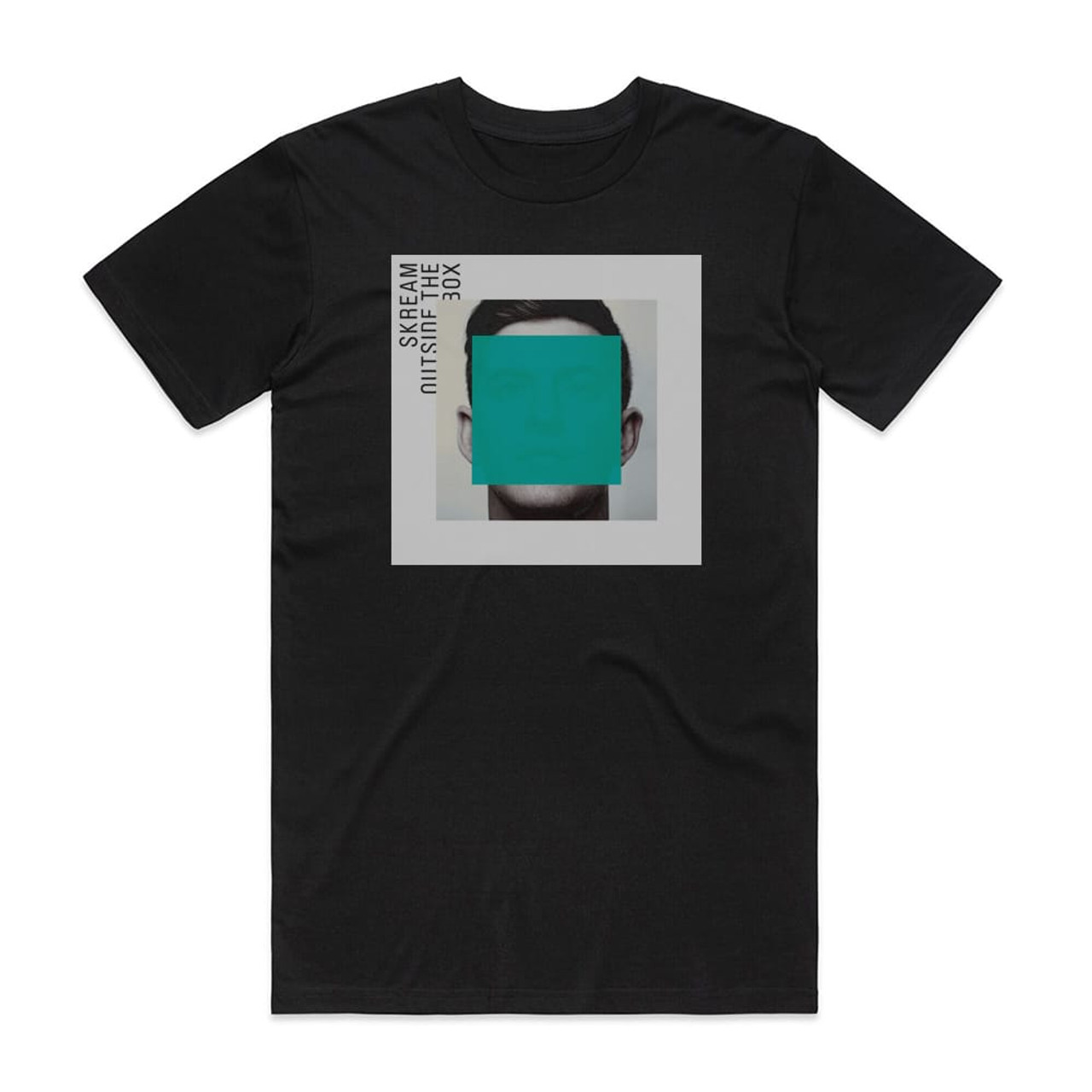 Skream Outside The Box Album Cover T-Shirt Black