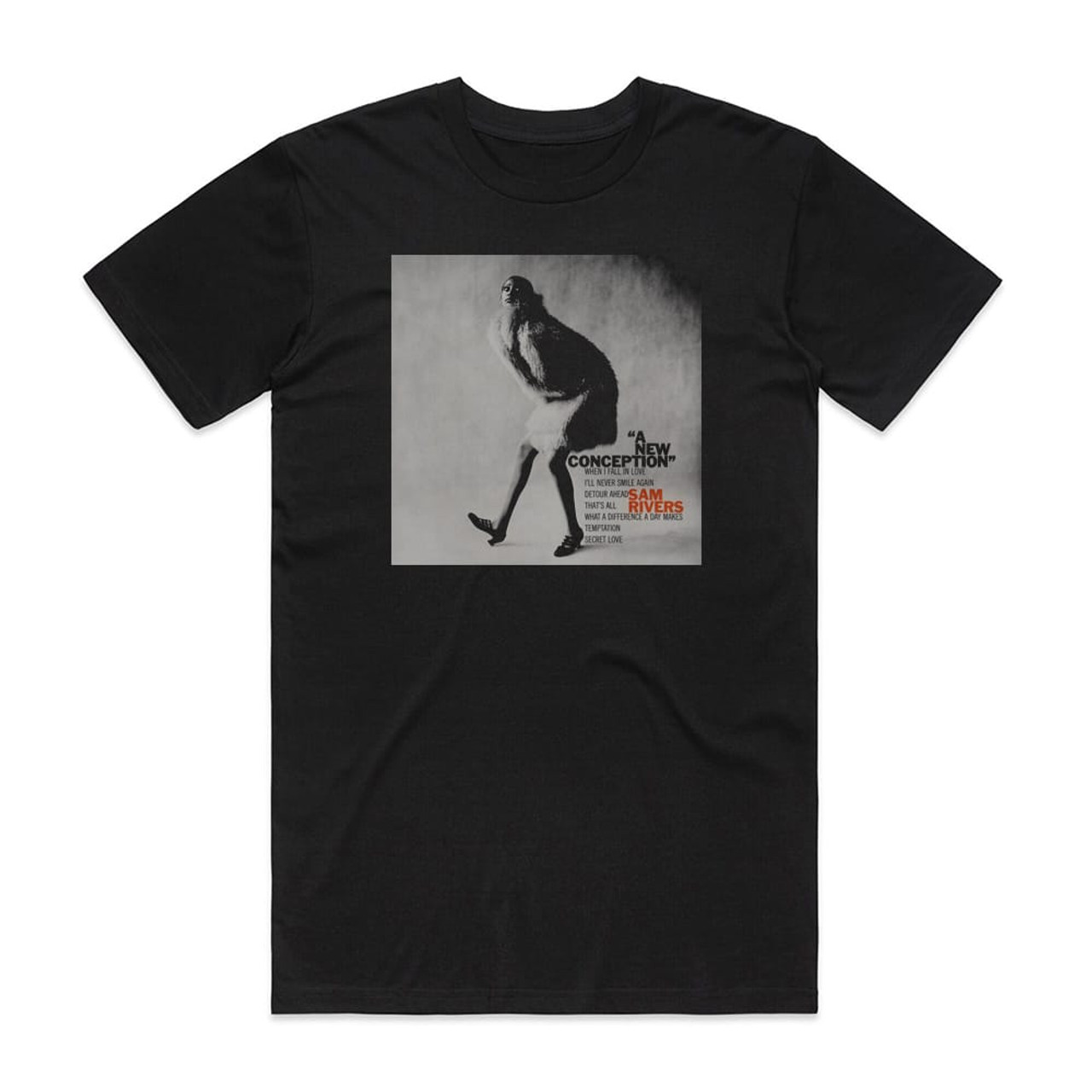 Sam Rivers A New Conception Album Cover T-Shirt Black