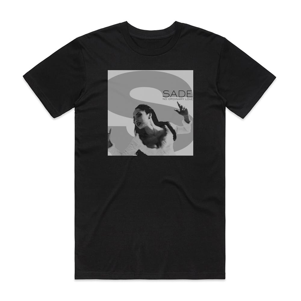 Sade No Ordinary Love Album Cover T-Shirt Black