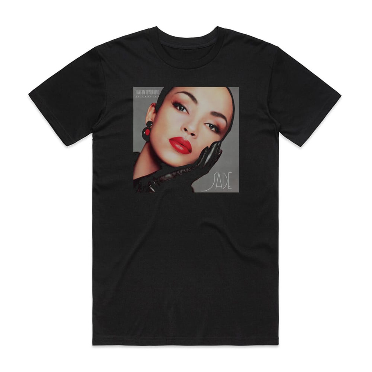 Sade Hang On To Your Love 12 Version Album Cover T-Shirt Black