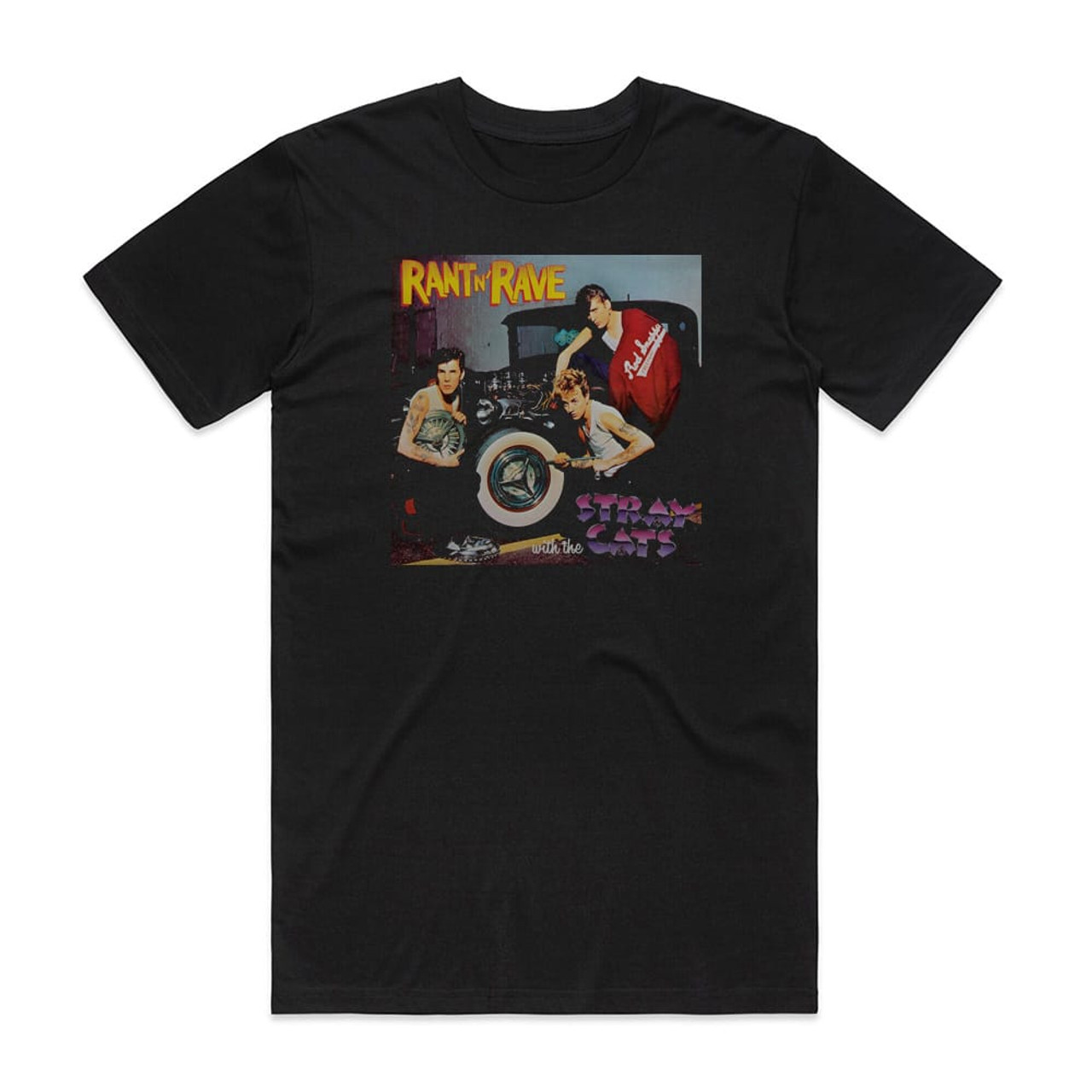 Stray Cats Rant 'N' Rave With The Stray Cats Unisex T-Shirt