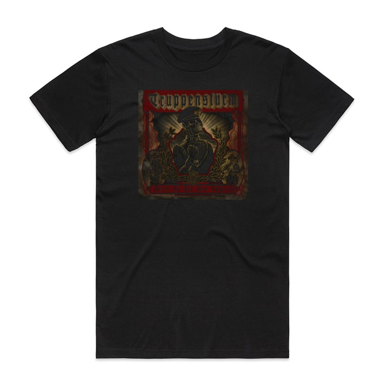 Truppensturm Salute To The Iron Emperors Album Cover T-Shirt Black