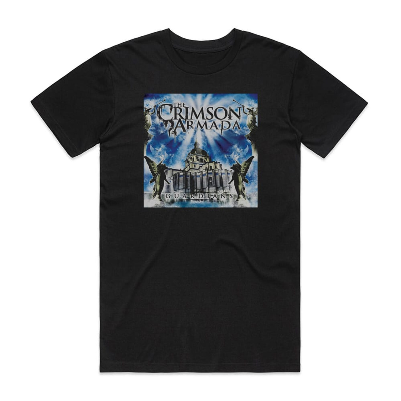 The Crimson Armada Guardians Album Cover T Shirt Black