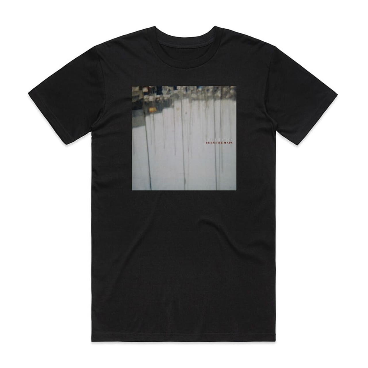 The Frames Burn The Maps Album Cover T-Shirt Black