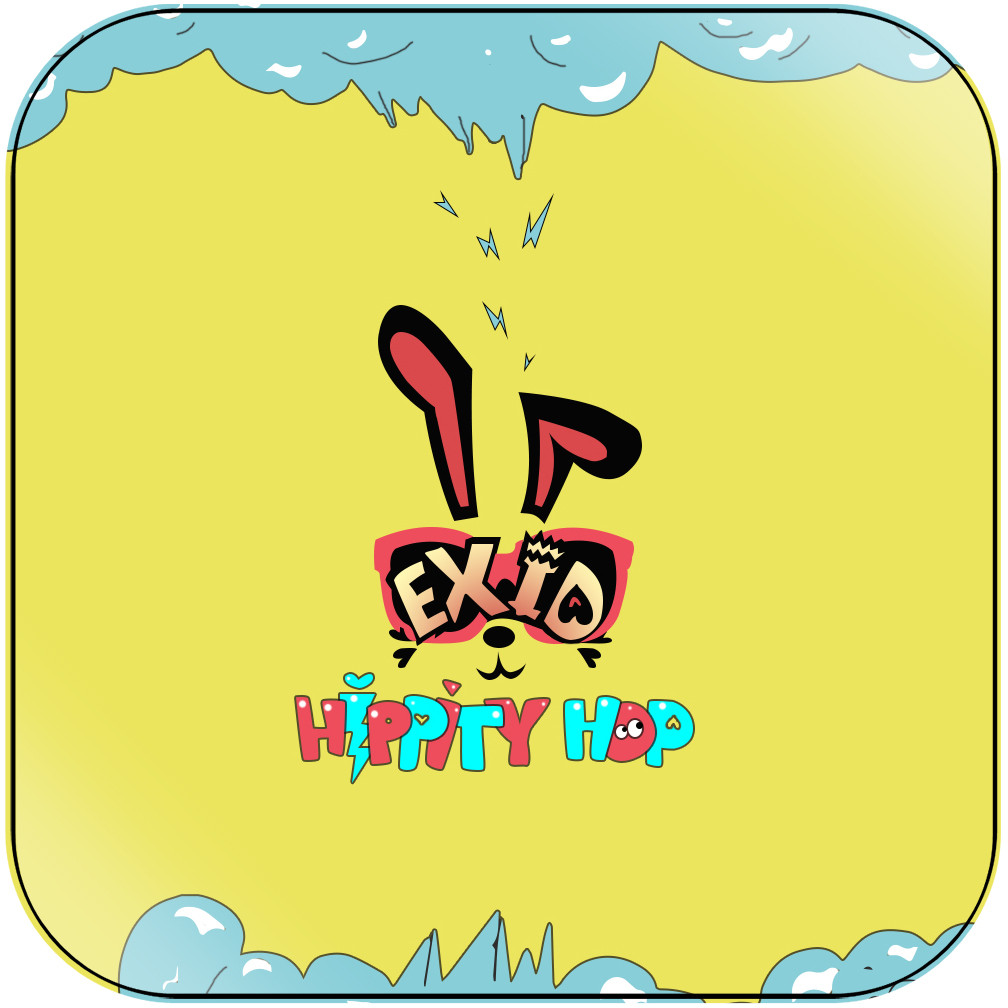 Exid Hippity Hop Album Cover Sticker