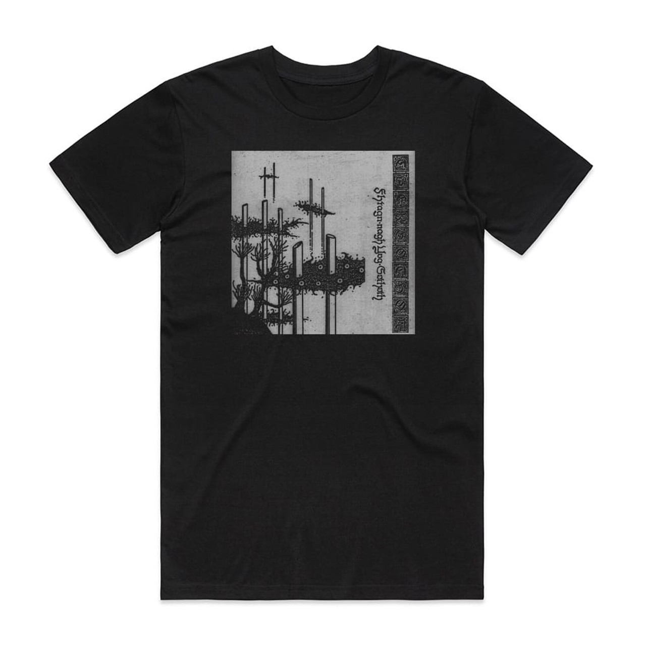 nägonstans layer-hem t-shirt black tops|någonstans official online store｜ナゴンスタンス公式通販