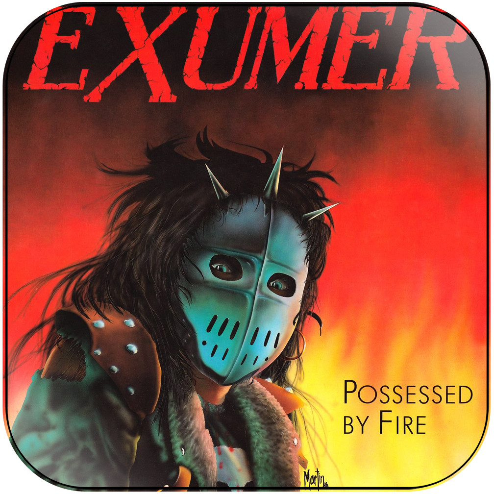Exumer Possessed By Fire Album Cover Sticker