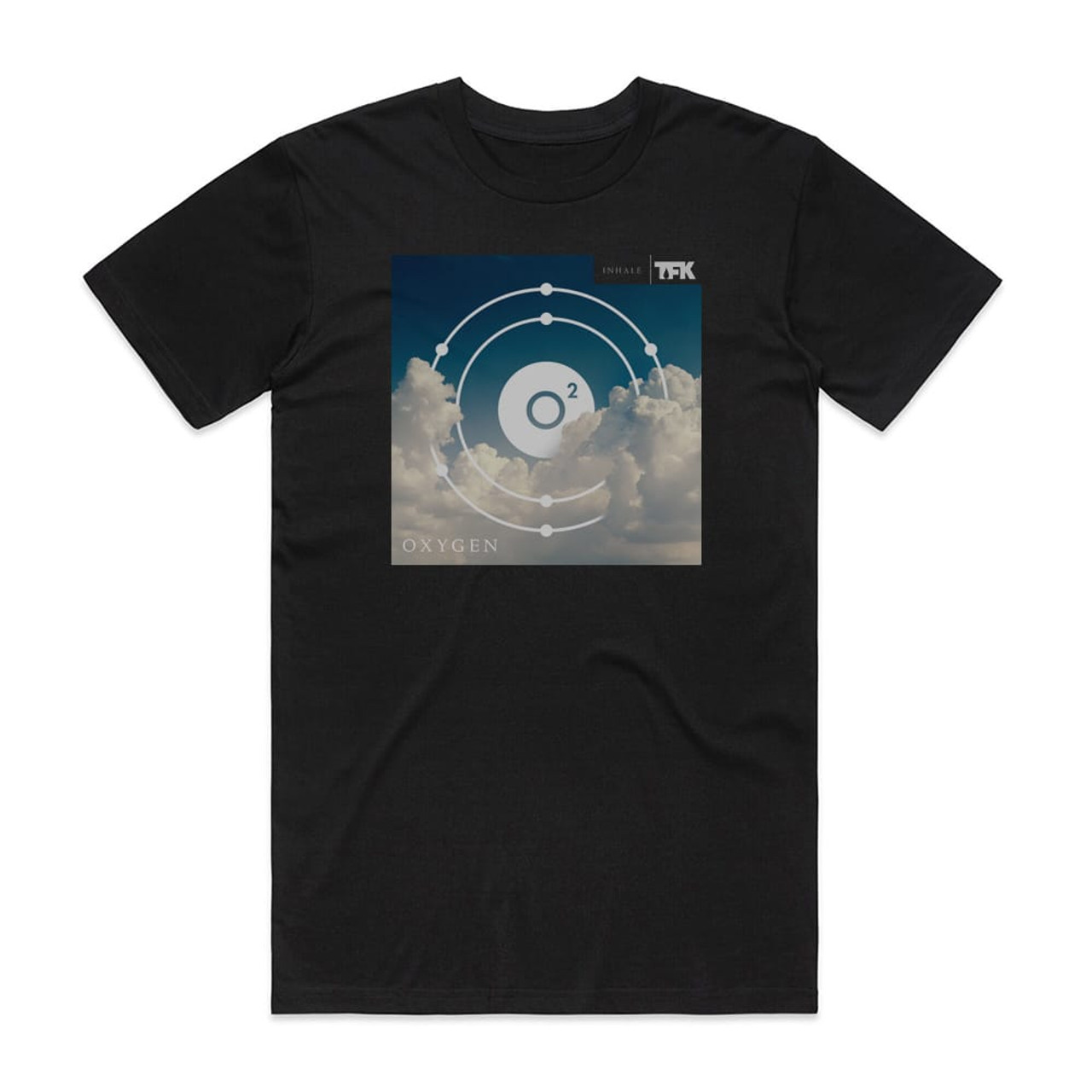Thousand Foot Krutch Oxygen Inhale Album Cover T-Shirt Black